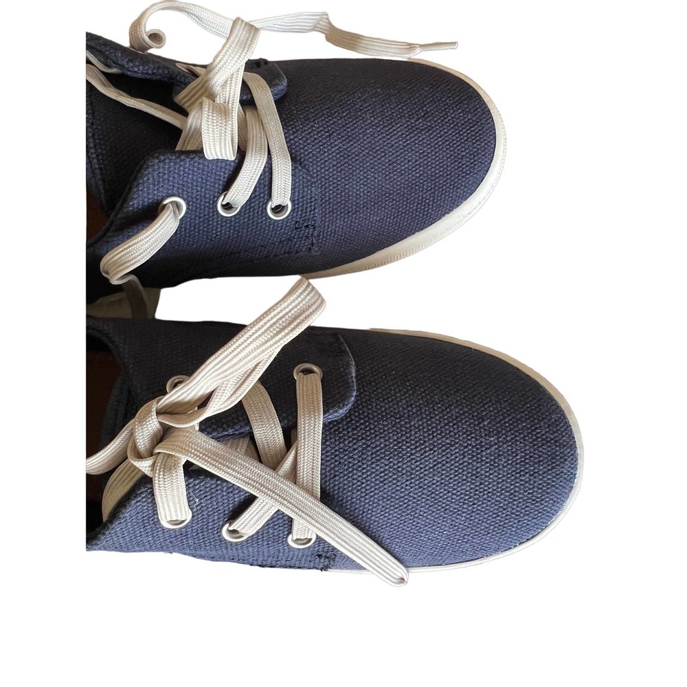 SUN + STONE NAVY BLUE BOYS KIVA SNEAKER Size 13 NWOT - Picture 6 of 7